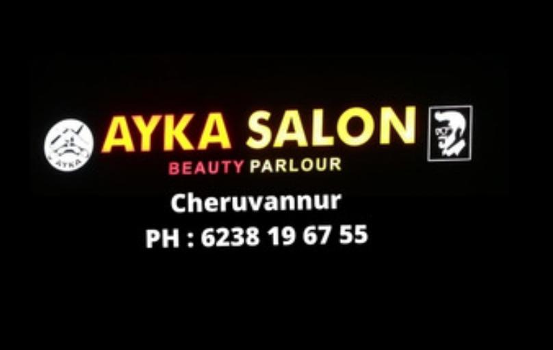 AYKA SALON AND BEAUTY PARLOUR CHERUVANNUR